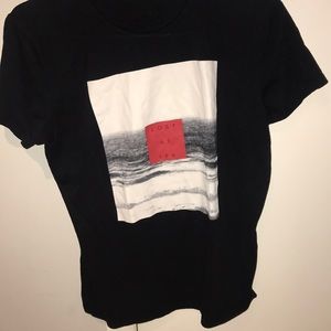 Hollister black “Lost at Sea” tee